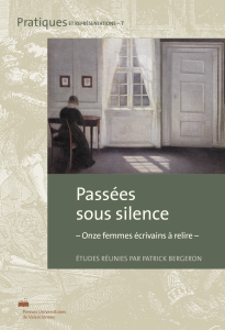 Passées sous silence – Onze femmes écrivains à relire