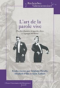l'art de la parole vive