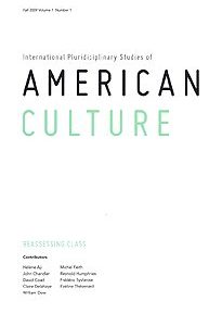 Couverture : American Studies – International Pluridisciplinary Studies