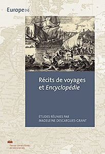 Couverture : Récits de voyages et Encyclopédie
