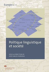 Couverture : Politique linguistique et société